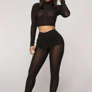 SOLD Fashion Nova Women's Black Other-top